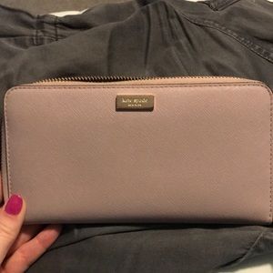 Authentic lavender Kate spade wallet